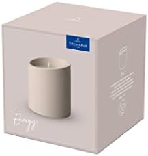 Villeroy Boch Newmoon Scented Candle Beige Energy