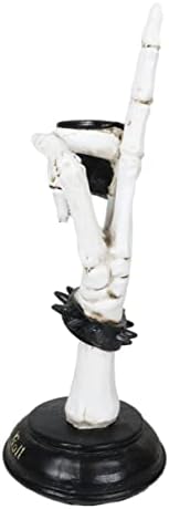 Artistic Statement Skeleton Rock Bracelet Polyresin Rock and Roll sculpture