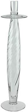 Elegant Taper Glass Holder for formal occasions
