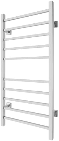 WarmlyYours 10-Bar Heated Towel Rack