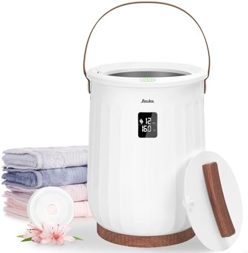 Asuka Luxury Towel Warmer Heated Towel Bucket with LED Display
