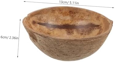 DIYEAH 3pcs Coir Candle Cups Shell Holders