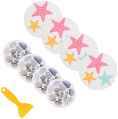 Mobestech 8Pcs Cartoon Bathtub Stickers - Adorable bathroom