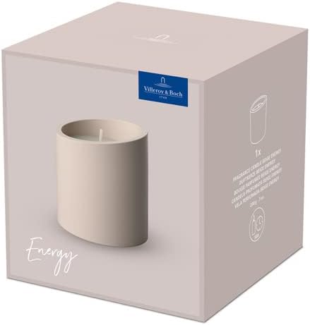 Villeroy Boch Newmoon Scented Candle Beige Energy