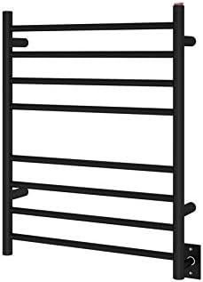 Anonga AN-5383 Matte Black Wall-Mounted Towel Warmer