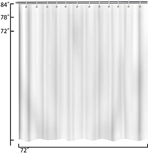 Construction Waterproof Shower Curtain for Kids 72x72