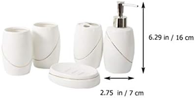 SOLUSTRE 5-Piece Compact Bath Set