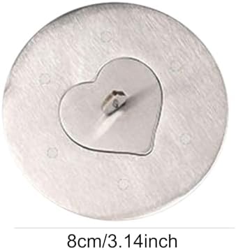 Jar Candle Covers with Heart Design for Home and Office