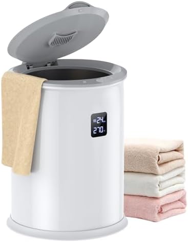 Luxury Bath Towel Warmer with Timer and LED Display