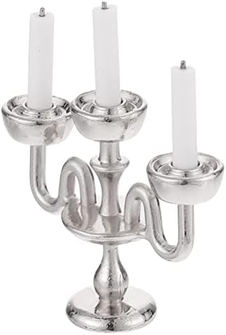 Mini Candlestick Lifelike Design Gothic Householder for Birthdays and More