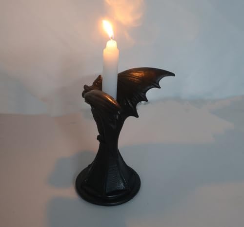 Gothic Halloween Candlestick Holder