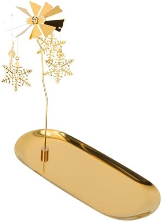 Elegant Gold Christmas Candleholder