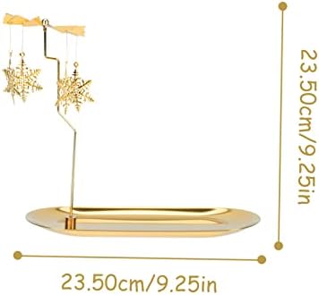 Elegant Gold Christmas Candleholder