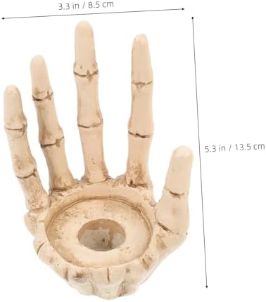 Skull Candle Holder