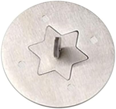 Elegant Hexagonal Star Candle Jar Cover for Bedroom Decor