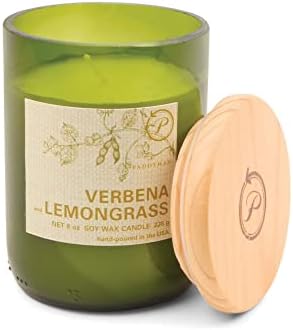 Paddywax Eco Collection Soy Wax Jar Candle 8-Ounce Verbena Lemongrass