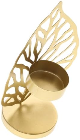 Garneck Snowflake Candlestick Holder Christmas Decor