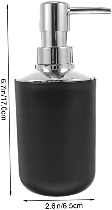 BUGUUYO Black Bathroom Accessory Set 4pc
