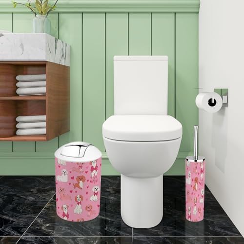 Bathroom 6-Piece Set Boho-Style Organized and Functional