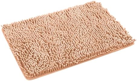 Extra Soft Washable Pink Bathroom Rug