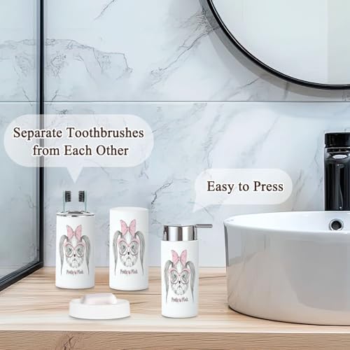 Bright Stylish Organize Your Bathroom - Set of 6