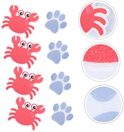 Frosted Anti-Slip Tub Stickers 8pcs Peva Material
