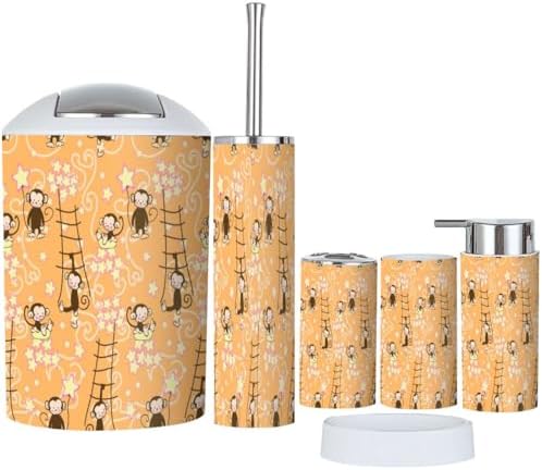 Bathroom Accessories Set 6 Pcs