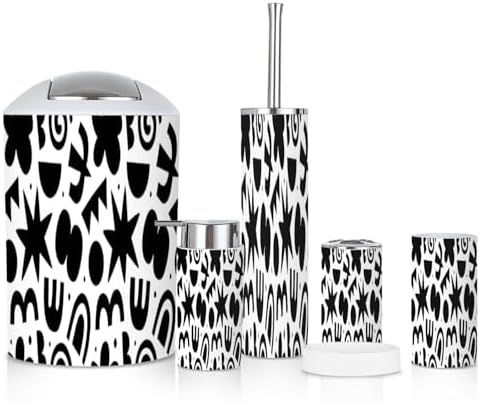 Modern 6-Piece Bathroom Set