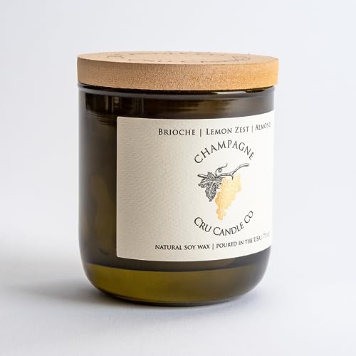 Cru Candle Co Champagne Scented Soy Candle