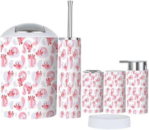 Cute Pink Bathroom Set for Daily Use