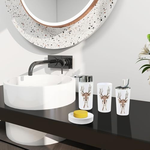 Bathroom Accessory Set - Boho Style Inserts for Cleanse Style Your Baath