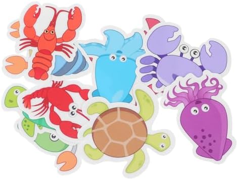 PrettyZoom 1Set Cartoon Ocean Animal Non-Slip Bathroom Stickers