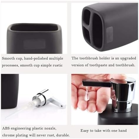 OXOAMP 5-Piece Soap Mouthwash Set