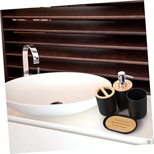 PRETTYZOOM Bathroom Accessories Set