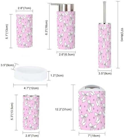 6-Piece Bathroom Accessory Set for Kids