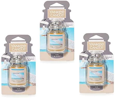 Yankee Candle 3 Pack Sun Sand Car Jar Ultimate