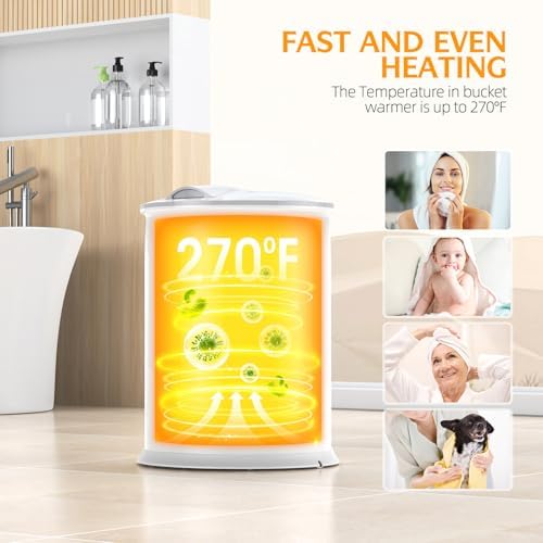 Luxury Bath Towel Warmer with Timer and LED Display
