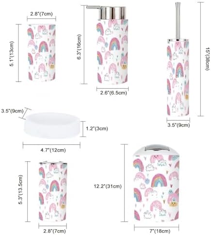 Bathroom Accessory Bohemian Set