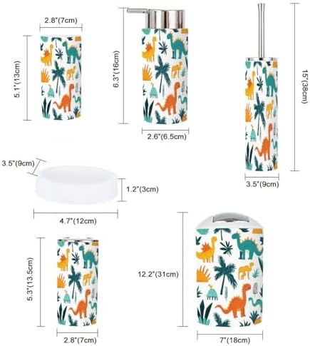 Bathroom Accessory Set Boho Style