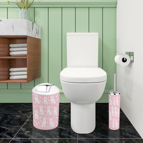 6-Piece Boho Modern Set for Stylish and Efficient Bathroom Use