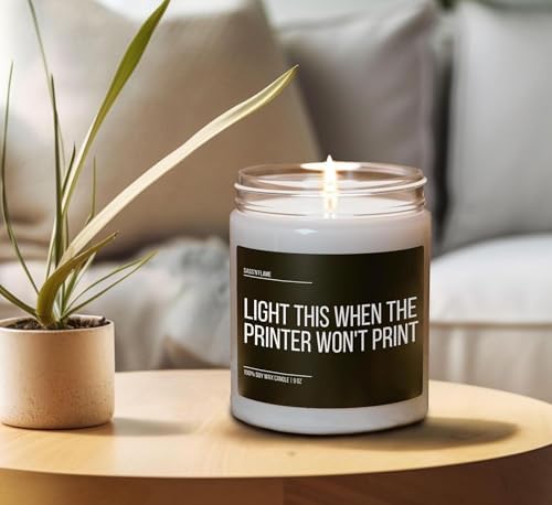 Funny Office Gag Gift Soy Candle for Coworkers