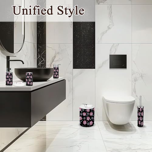 6-Piece Bathroom Set - Cute Functional for Every Space