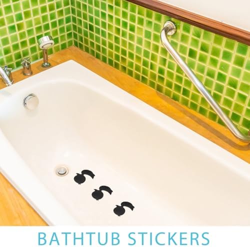 Zerodeko Cartoon Bathtub Decals for Kids