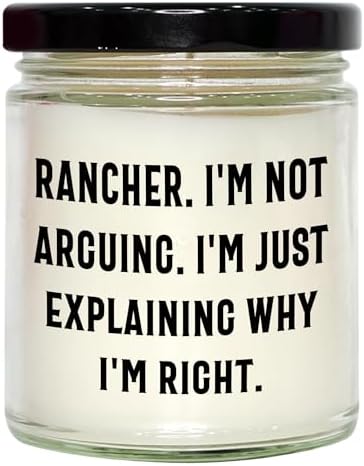 Ranchers Wise Words 9 oz Candle for Veggie Lovers