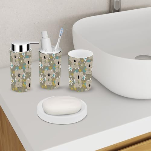 Bathroom Accessories Set 6-Piece Set for Australian Kids and Families