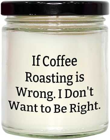 9oz Vanilla Soy Candle Gift for Coffee Roasters