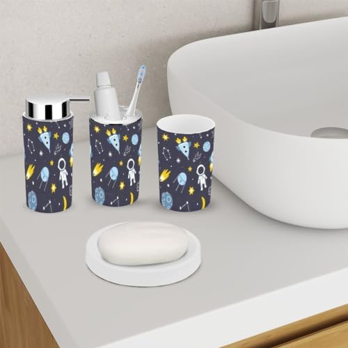 Cosmic Bathroom Accessory Set 6 Piece