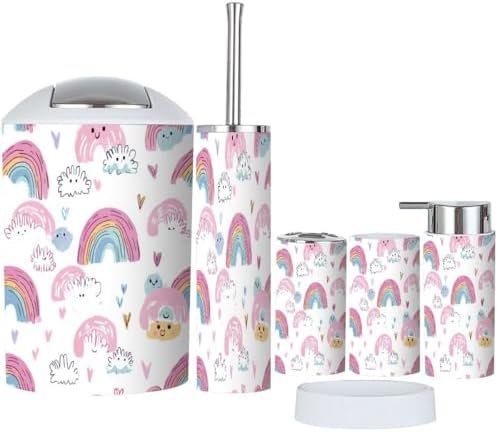 Bathroom Accessory Bohemian Set
