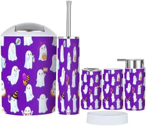 6-Piece Halloween Bathroom Set