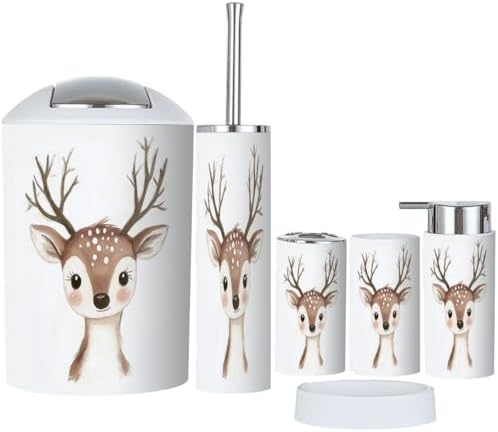 Bathroom Accessory Set - Boho Style Inserts for Cleanse Style Your Baath